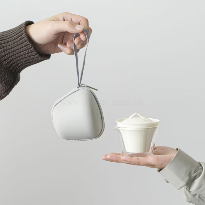 簡約陶瓷旅行戶外茶具套裝